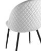 Стул Stool Group Lilly Lilly HLR-14 велюр серебристый фото 7