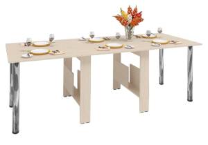 Стол-книжка Woodville СтК22 260694 дуб молочный 25.8(223.4)x86.4x74