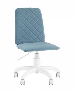 Кресло офисное Stool Group Кристенсен fb-christensen-office-wh-vl-47 Пыльно-синий/Белый