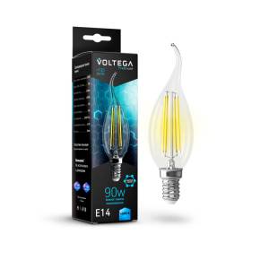 Светодиодная лампа Voltega Crystal Candle wind 9W Graphene 7133