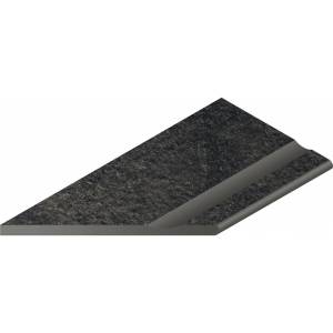 Бортик Italon Рум X2 620090000666 Блэк Левый С Выемкой Закругленный 30x60