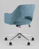Кресло компьютерное Stool Group Кларк CLARKSON TWEED BLUE синий фото 6