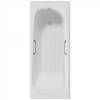 Чугунная ванна Delice Continental DLR230612R-AS 150x70, с антискользящим покрытием, с отверстиями под ручки, без ножек
