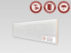 Плинтус МДФ TeckWood цветной Дуб Седой 2150x80x10