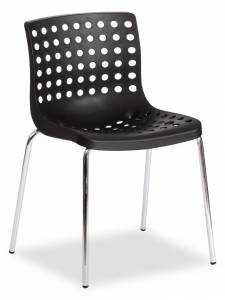 Стул Tetchair Skalberg (mod. C-084-A) 19799 черный,хром