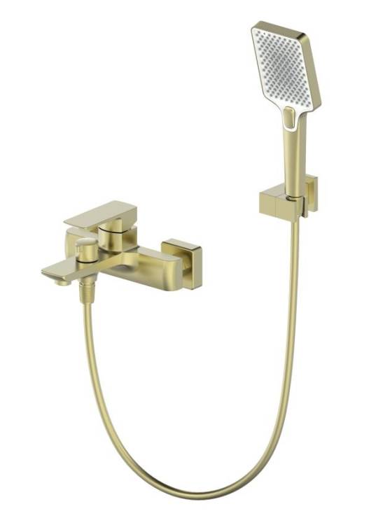 Смеситель для ванны Oliveeka D OL-639003A-BG золото матовое