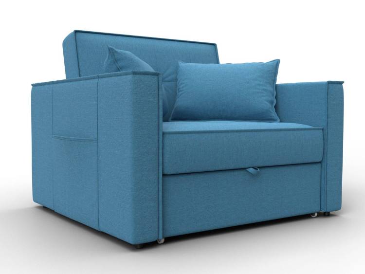 Кресло-кровать Лига Диванов Лига-104 (80) 134845 Голубой