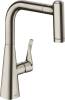 Смеситель для кухни Hansgrohe Metris M71 14834800 сталь