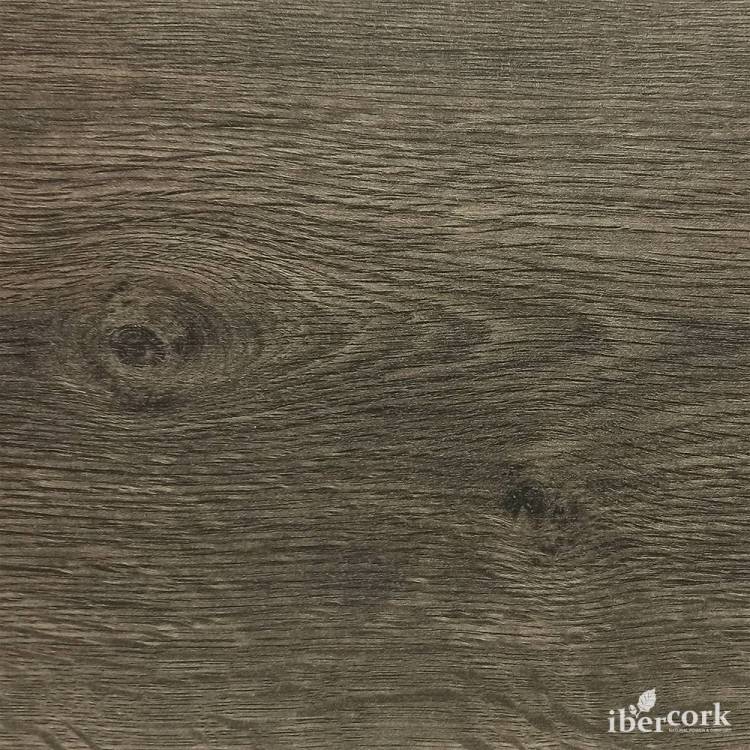 Пробковое покрытие IberCork Робле рустико c HD печатью Замковое 1164x194x10