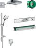 Душевой комплект Hansgrohe Raindance Select E 300 (3 jet) 26468000 + 27856000 + 26455000 + 15381000