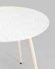 Стол обеденный Stool Group Nymphaea F-1715-1 TER3860-1 терраццо 90x90x76 фото 5