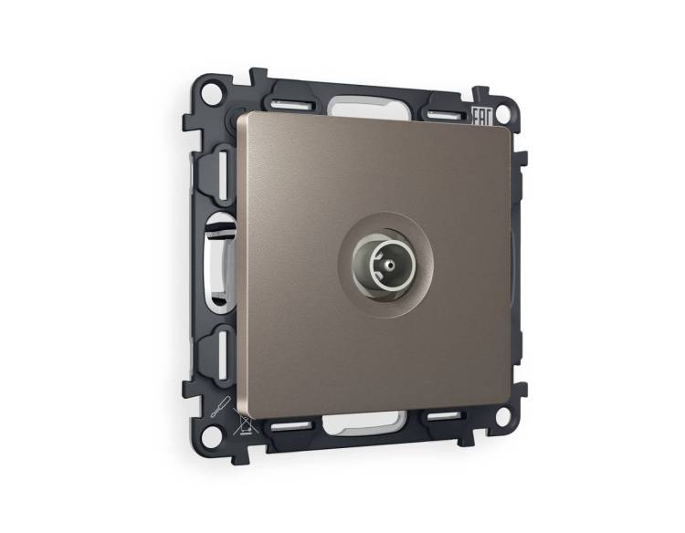 Комплект механизма TV розетки оконечной Ambrella Volt Alfa MA643010