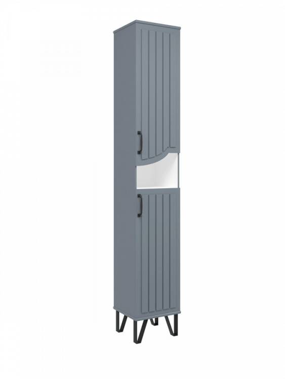Шкаф-пенал Teymi Lina T60103 ясень графит, 30x180