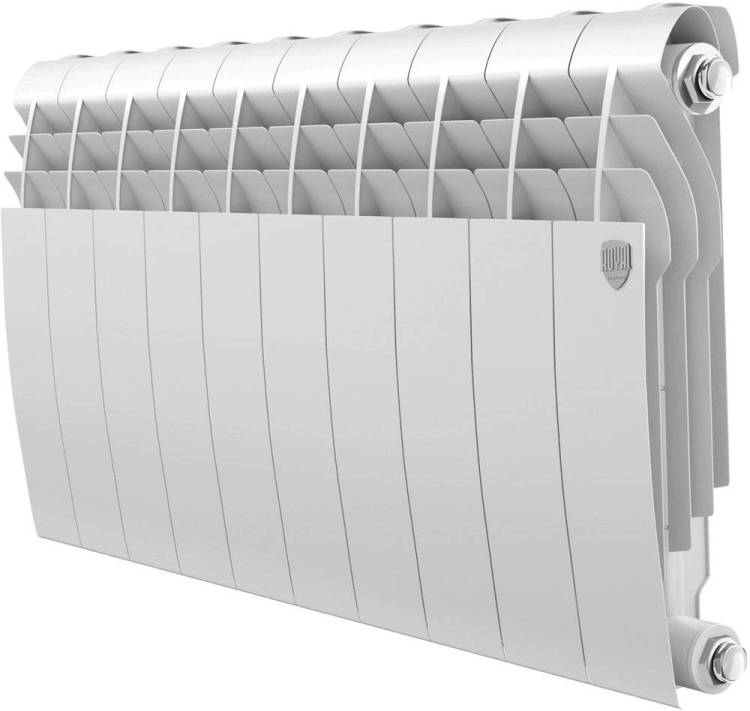 Радиатор биметаллический Royal Thermo BiLiner 350 Bianco Traffico 10 секц.