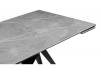 Стол Notta Блэкберн 625933 larka grey, черный 140(200)x80x73 фото 6
