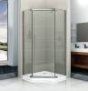 Душевой уголок Parly ZPE911T пентагональное, прозрачное стекло, низкий поддон