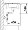 Мойка кухонная Blanco Metra 6 S Compact 515044 кофе фото 6