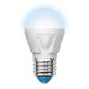 Лампа светодиодная Uniel LED-G45 7W/NW/E27/FR PLP01WH