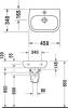 Рукомойник Duravit D-Code 07054500002 фото 4