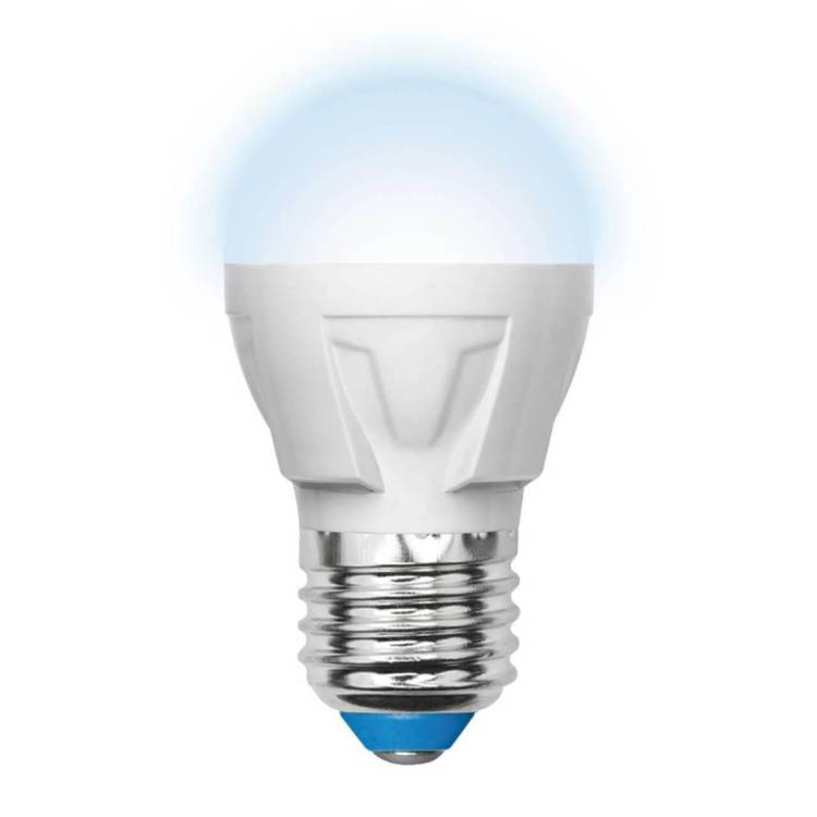 Лампа светодиодная Uniel LED-G45 7W/NW/E27/FR PLP01WH