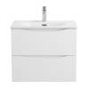 Тумба под раковину BelBagno MARINO-CER-N-600-2C-SO-BO-P подвесная, Bianco Opaco, 59.6x45.5