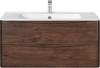 Мебель для ванной Vincea Paola 100 темный дуб фото 4