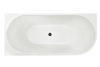Акриловая ванна Royal Bath Riva RB610312L-BL левая, белая, 180x80