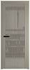 Межкомнатная дверь Profil Doors 3 AGP цвет профиля Никель матовый, стекло безопасное 6 мм комфорт серый 700x2000