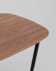 Стол обеденный Stool Group Даймакс FDC9002S top DUAL темное дерево 140x90x75 фото 4