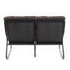 Диван Tetchair Ergo 25090 коричневый, рогожка фото 4