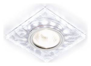 Встраиваемый светильник Ambrella Led S234 W/CH/WH