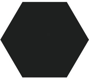 Керамогранит ITT Ceramic Hexa Black 23.2x26.7