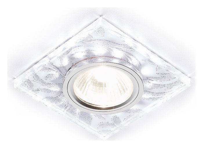 Встраиваемый светильник Ambrella Led S234 W/CH/WH