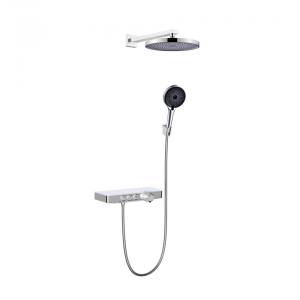 Душевой комплект Berges Morans 75003 с изливом и термостатом, хром