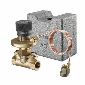 Регулятор перепада давления Oventrop Hycocon DTZ DN 32, латунь, в изоляции, ВР, 50-300 мбар