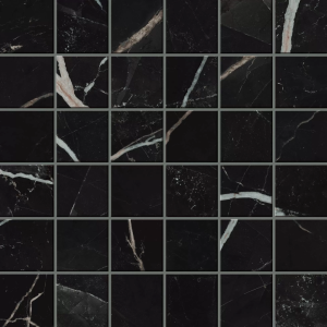 Мозаика Atlas Concorde Russia Empire 610110000815 Calacatta Black Mosaic Lap 30x30