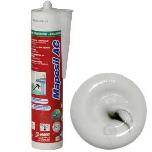 Герметик Mapei Mapesil AC 111 светло-серый 310 мл.