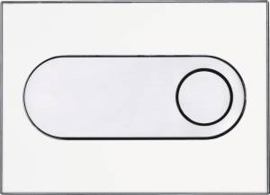 Кнопка смыва Pestan Fluenta Onyx 40006363 белая