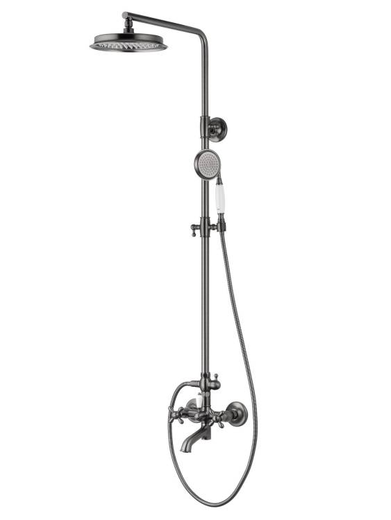 Душевая стойка Wonzon & Woghand WW-88739020-BGM темный графит