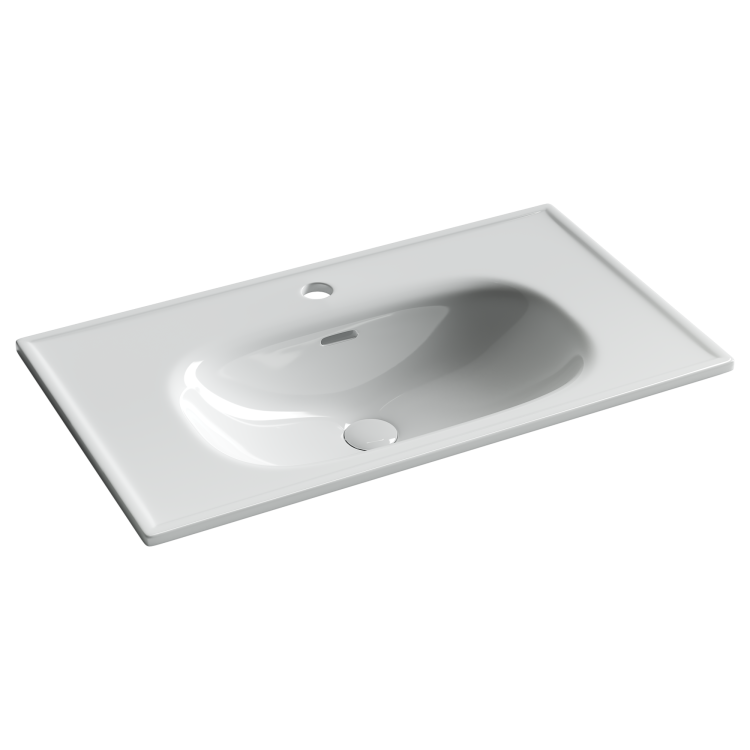 Раковина Ceramica Nova Sabo CN13002 белый, 80x46