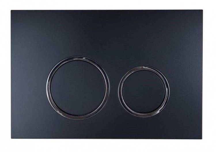 Кнопка смыва Esbano Fram KRG-11MB Matt Black