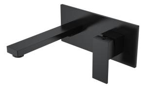 Смеситель для умывальника Boheme Qubic 475-B Black