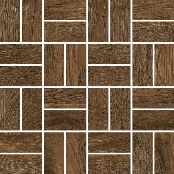 Мозаика Grasaro Italian Wood G-253/SR/m12 Коричневый 245x245x10