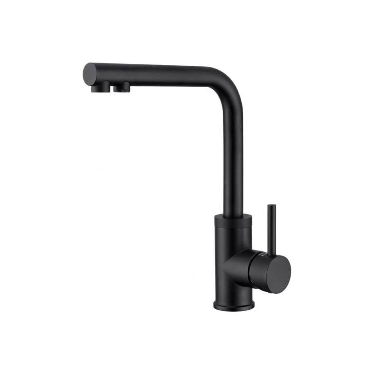 Смеситель для кухни EMAR Steel ECB 7015 Black