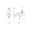 Бра Lucia Tucci Barletta W122.1 Cream White фото 2