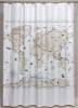 Штора для ванной Bath Plus Charme Red ch-21319 200х200, Nautical World Map II фото 3