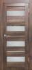 Межкомнатная дверь Verda Бавария 02 (3Д люкс), остеклённая, ясень таволато 800x2000
