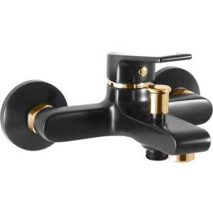 Смеситель для ванны Rav Slezak Colorado CO154.5CMATZ черный матовый, золото