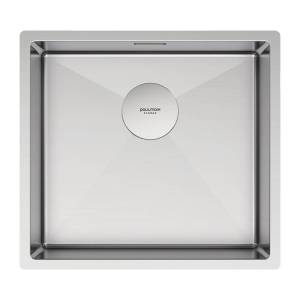 Мойка кухонная Paulmark Next 48 Uni PM214844-BS Брашированная сталь, 48x44