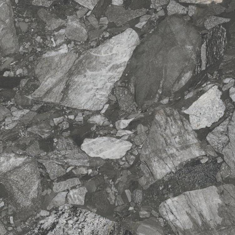 Керамогранит Fanal Stone River Black Nplus 89.8x89.8